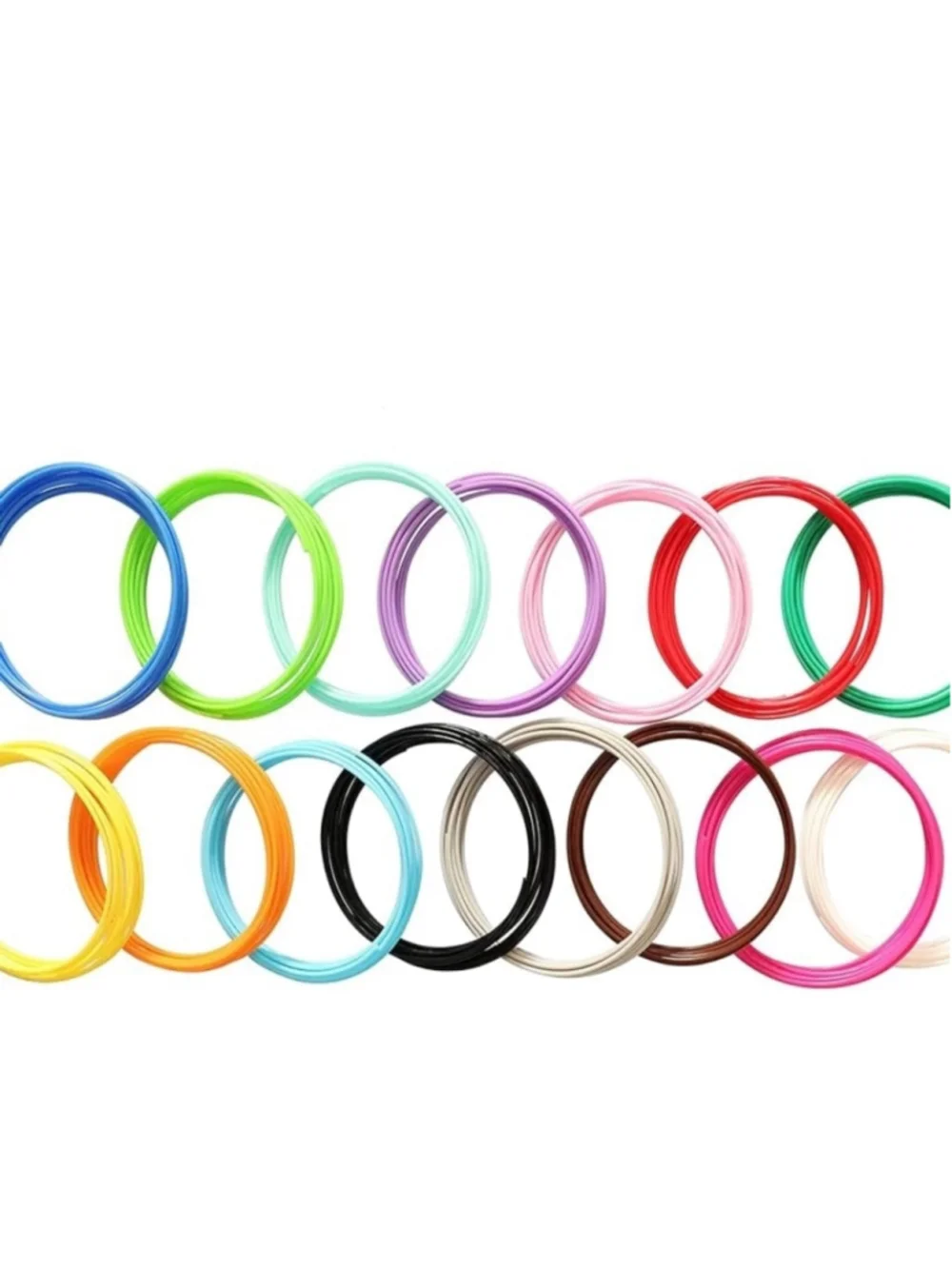 NEW 15 Bright Colors 1.75mm 3D Pen PLA Filament Refill 150ft 3D Pen/3D Printer